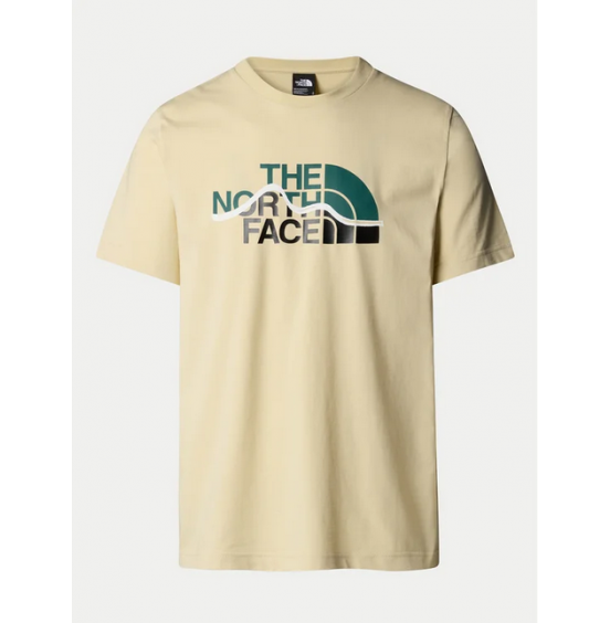 THE NORTH FACE M MOUNTAIN LINE TEE NF0A87NT3X41 GAVEL