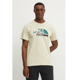 THE NORTH FACE M MOUNTAIN LINE TEE NF0A87NT3X41 GAVEL