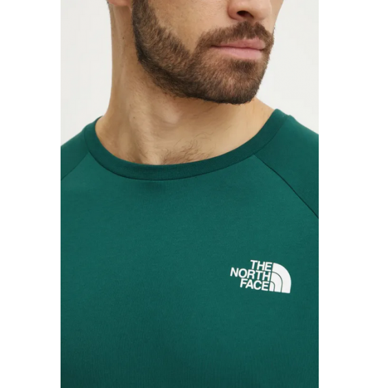 THE NORTH FACE M NORTH FACES TEE NF0A87NU6GI1 DEEP NORI WHITE