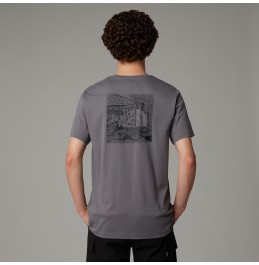 THE NORTH FACE M BOX NSE CELEBRATION TEE NF0A87NV0UZ SMOKED PEARL