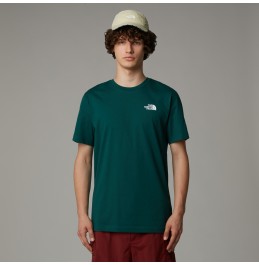 THE NORTH FACE M BOX CELEBRATION TEE NF0A87NV6GI DEEP NORI