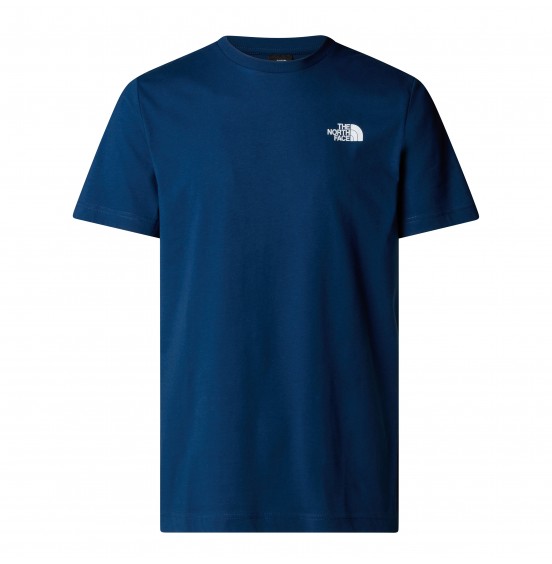 THE NORTH FACE M BOX CELEBRATION TEE NF0A87NVD1R ESTATE BLUE