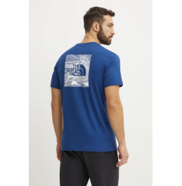 THE NORTH FACE M BOX CELEBRATION TEE NF0A87NVD1R ESTATE BLUE