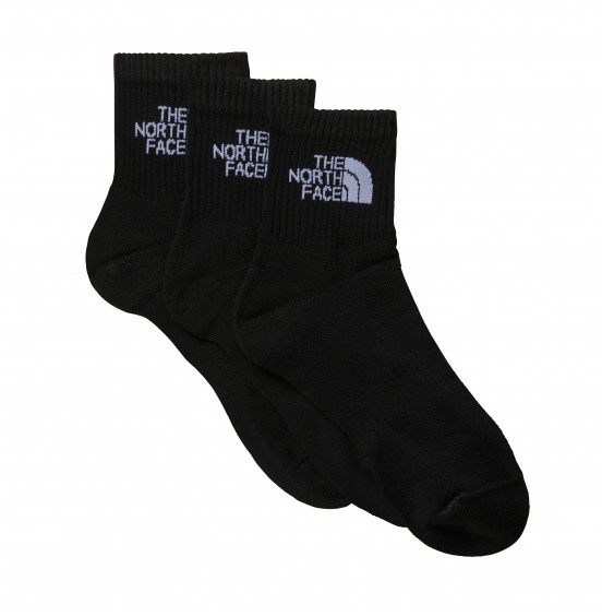 THE NORTH FACE ΚΑΛΤΣΕΣ MULTI SPORT CUSH QUARTER SOCK 3P NF0A882GJK3 BLACK
