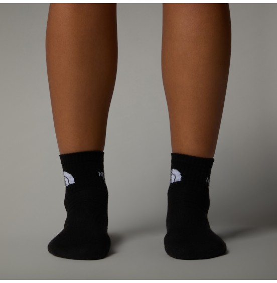 THE NORTH FACE ΚΑΛΤΣΕΣ MULTI SPORT CUSH QUARTER SOCK 3P NF0A882GJK3 BLACK