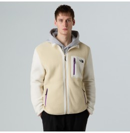THE NORTH FACE M YUMIORI FULL ZIP NF0A883RFR0 GRAVEL WHITE DUNE