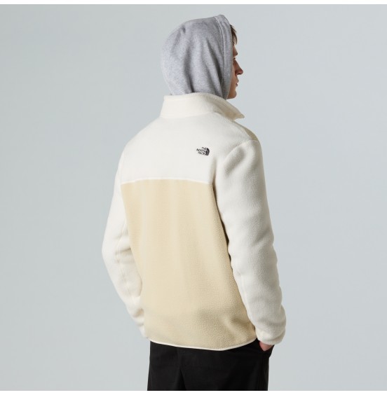 THE NORTH FACE M YUMIORI FULL ZIP NF0A883RFR0 GRAVEL WHITE DUNE