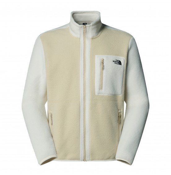 THE NORTH FACE M YUMIORI FULL ZIP NF0A883RFR0 GRAVEL WHITE DUNE