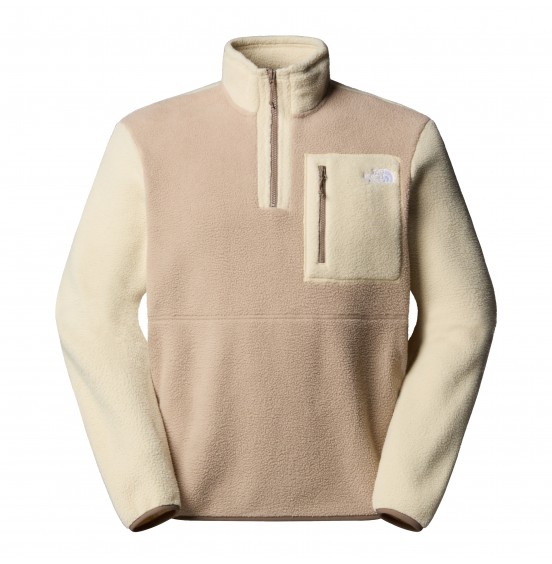THE NORTH FACE M YUMIORI 1/4 ZIP NF0A883SEOZ MUSHROOM GREY 