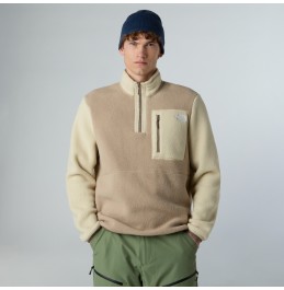 THE NORTH FACE M YUMIORI 1/4 ZIP NF0A883SEOZ MUSHROOM GREY 