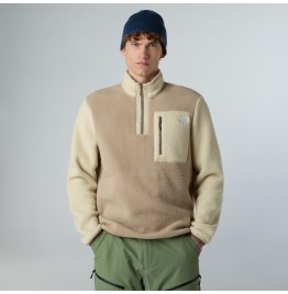 THE NORTH FACE M YUMIORI 1/4 ZIP NF0A883SEOZ MUSHROOM GREY 