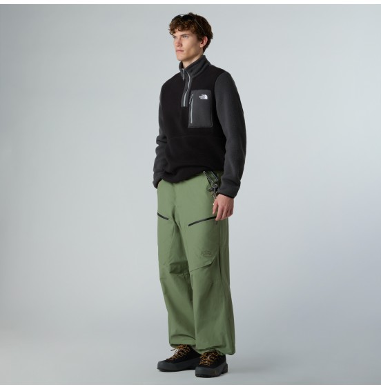 THE NORTH FACE M YUMIORI 1/4 ZIP NF0A883SS5H GREY BLACK