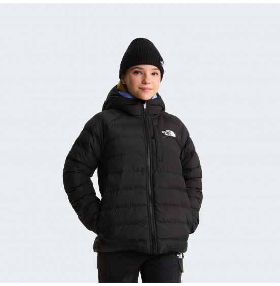 THE NORTH FACE G REVERSIBLE PERRITO JACKET NF0A88UEWOO BLACK SMOKE
