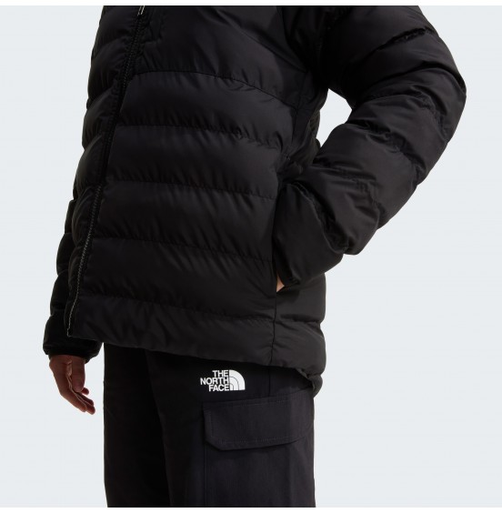 THE NORTH FACE G REVERSIBLE PERRITO JACKET NF0A88UEWOO BLACK SMOKE