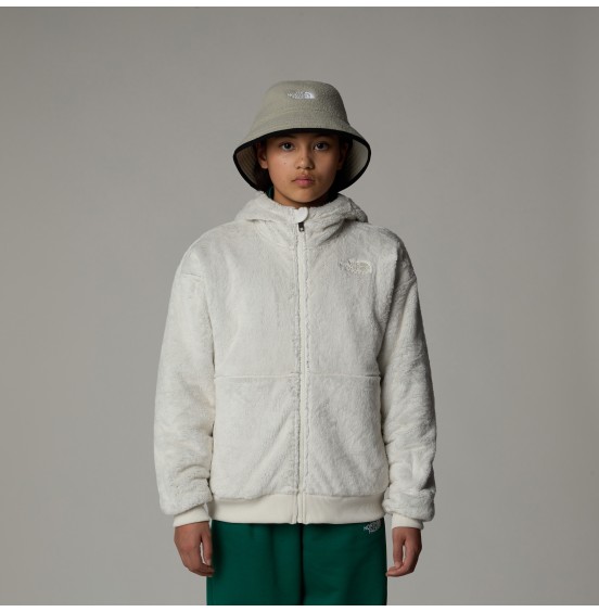 THE NORTH FACE G OSITO FULLZIP HOODIE NF0A88UKQLI WHITE DUNE
