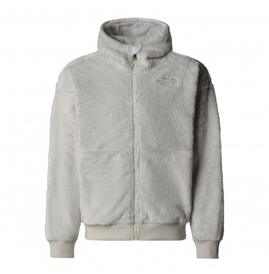 THE NORTH FACE G OSITO FULLZIP HOODIE NF0A88UKQLI WHITE DUNE