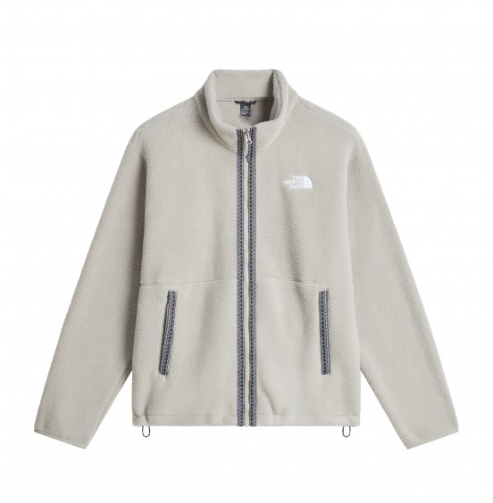 THE NORTH FACE M FLEESKI FULL ZIP JACKET NF0A88XQ2MB STONE SLAB