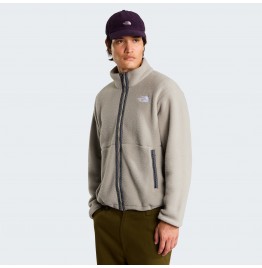 THE NORTH FACE M FLEESKI FULL ZIP JACKET NF0A88XQ2MB STONE SLAB