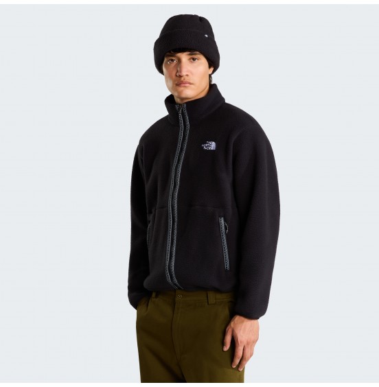 THE NORTH FACE M FLEESKI FULL ZIP JACKET NF0A88XQJK3 BLACK
