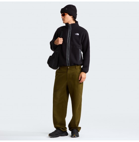 THE NORTH FACE M FLEESKI FULL ZIP JACKET NF0A88XQJK3 BLACK