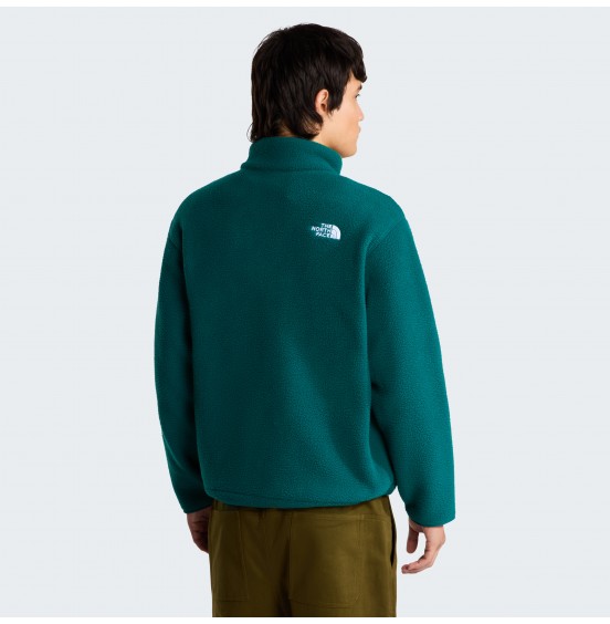 THE NORTH FACE M FLEESKI FULL ZIP JACKET NF0A88XQN4J PACIFIC TEAL