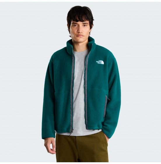 THE NORTH FACE M FLEESKI FULL ZIP JACKET NF0A88XQN4J PACIFIC TEAL