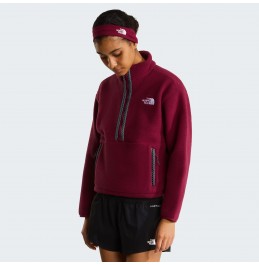 THE NORTH FACE W FLEESKI HALFZIP NF0A88Z3MVO BURGUNDY CRUSH