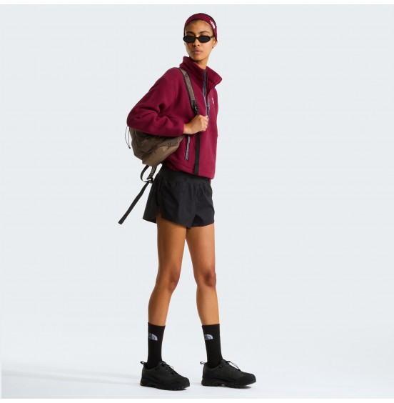 THE NORTH FACE W FLEESKI HALFZIP NF0A88Z3MVO BURGUNDY CRUSH
