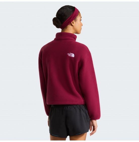 THE NORTH FACE W FLEESKI HALFZIP NF0A88Z3MVO BURGUNDY CRUSH