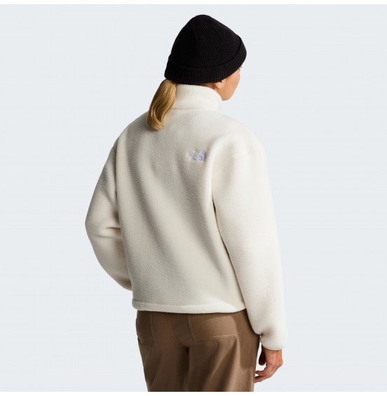 THE NORTH FACE W FLEESKI HALFZIP NF0A88Z3QLI WHITE DUNE
