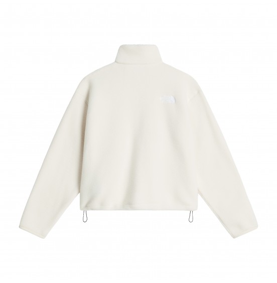 THE NORTH FACE W FLEESKI HALFZIP NF0A88Z3QLI WHITE DUNE