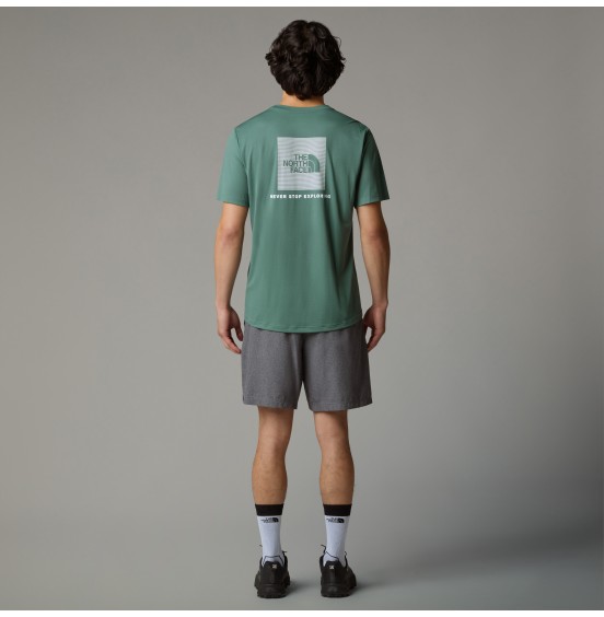 THE NORTH FACE M 24/7 BOX NSE TEE NF0A895MHCH DUCK GREEN