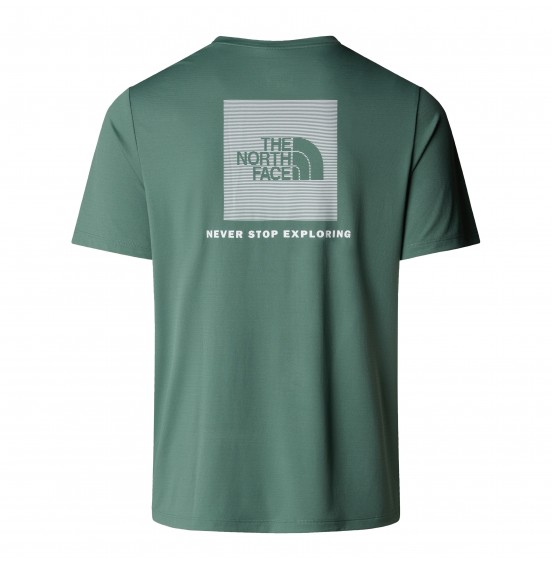 THE NORTH FACE M 24/7 BOX NSE TEE NF0A895MHCH DUCK GREEN