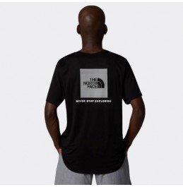 THE NORTH FACE M 24/7 BOX NSE TEE NF0A895MJK3 BLACK