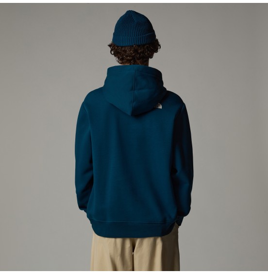 THE NORTH FACE M HOODIE VARSITY GRAPHIC NF0A89DJ1NO MIDNIGHT PETROL