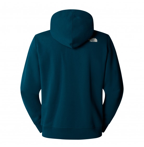 THE NORTH FACE M HOODIE VARSITY GRAPHIC NF0A89DJ1NO MIDNIGHT PETROL