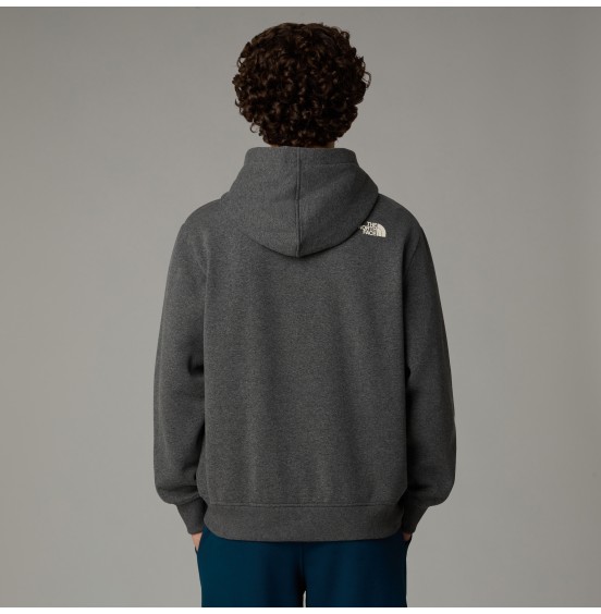 THE NORTH FACE M HOODIE VARSITY GRAPHIC NF0A89DJDYY GREY