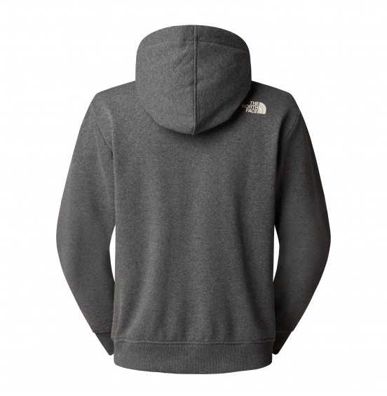 THE NORTH FACE M HOODIE VARSITY GRAPHIC NF0A89DJDYY GREY