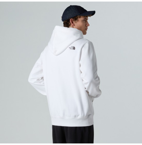 THE NORTH FACE M DREW PEAK PULLOVER NF0A89EMLA9 WHITE BLACK