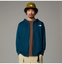 THE NORTH FACE M SIMPLE DOME FULLZIP HOODIE NF0A89FD1NO MIDNIGHT PETROL