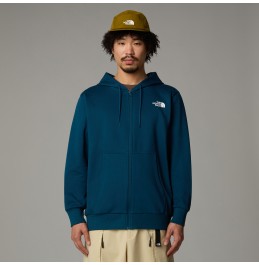 THE NORTH FACE M SIMPLE DOME FULLZIP HOODIE NF0A89FD1NO MIDNIGHT PETROL