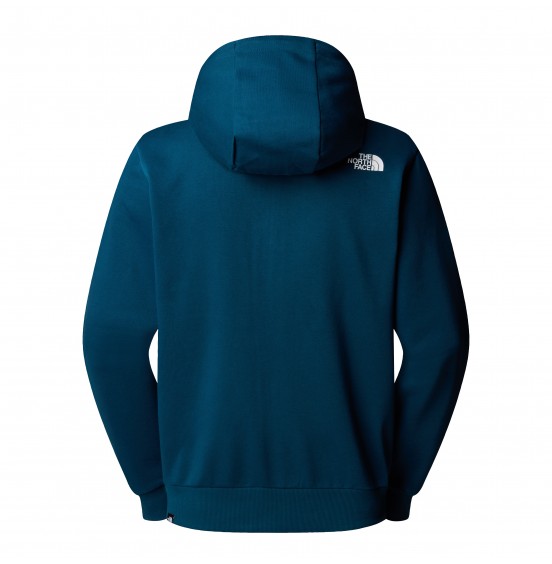 THE NORTH FACE M SIMPLE DOME FULLZIP HOODIE NF0A89FD1NO MIDNIGHT PETROL
