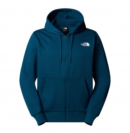 THE NORTH FACE M SIMPLE DOME FULLZIP HOODIE NF0A89FD1NO MIDNIGHT PETROL