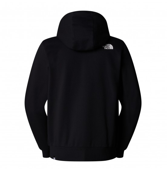THE NORTH FACE M SIMPLE DOME FULLZIP HOODIE NF0A89FDJK3 BLACK