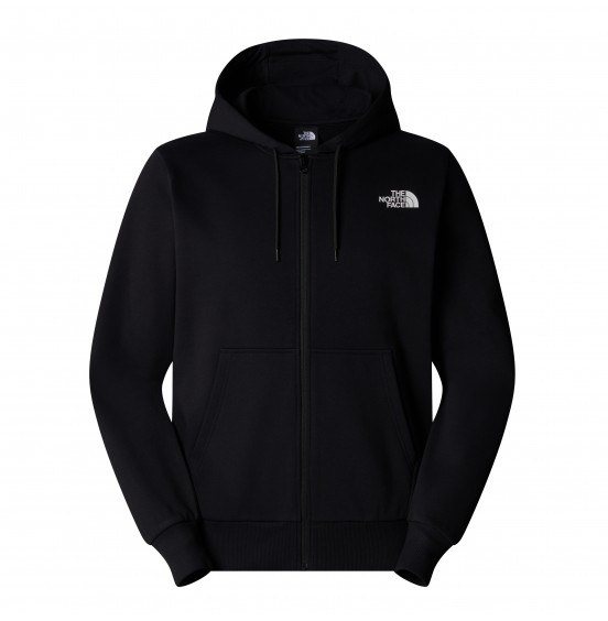 THE NORTH FACE M SIMPLE DOME FULLZIP HOODIE NF0A89FDJK3 BLACK