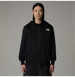 THE NORTH FACE M SIMPLE DOME FULLZIP HOODIE NF0A89FDJK3 BLACK