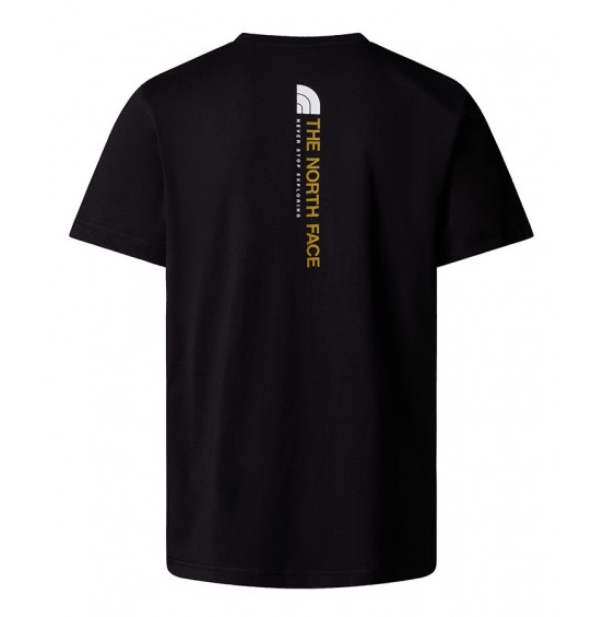 THE NORTH FACE M VERTICAL TEE NF0A89FPJK3 BLACK