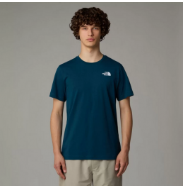 THE NORTH FACE M VERTICAL TEE NF0A89FPT4S HERO BLUE