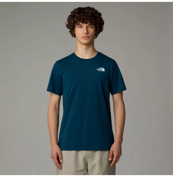 THE NORTH FACE M VERTICAL TEE NF0A89FPT4S HERO BLUE