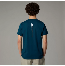 THE NORTH FACE M VERTICAL TEE NF0A89FPT4S HERO BLUE